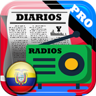 آیکون‌ 📻 Radios del Ecuador 🎧 Newspapers of Ecuador 📱