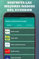 📻 Radios del Ecuador 🎧 Newspapers of Ecuador 📱 syot layar 1