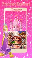 Princesse Keyboard Disney Affiche