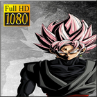 Black Goku Super Saiyan Wallpaper HD icône