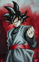 Black Goku Super Saiyan Wallpaper HD 스크린샷 1