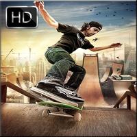 Skateboard Wallpaper HD Affiche