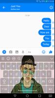 Keyboard For bad bunny New 2018 Poster