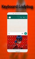 Keyboard Ladybug Affiche