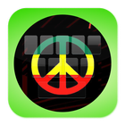 Peace Reggae Rasta Keyboard icône