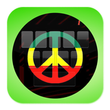 Peace Reggae Rasta Keyboard icon