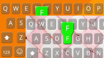 Marshmallow Keyboard Theme capture d'écran 3