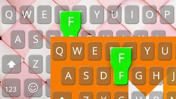 Marshmallow Keyboard Theme capture d'écran 1
