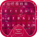 Sparkling Heart Keyboard Theme APK