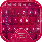 Sparkling Heart Keyboard simgesi