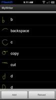 MyWriter Gesture Keyboard captura de pantalla 2