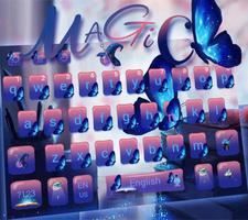 Magic Butterfly Keyboard Theme ภาพหน้าจอ 1