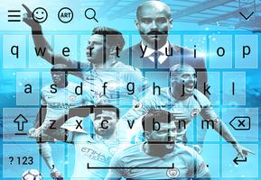 Keyboard For Manchester City اسکرین شاٹ 1