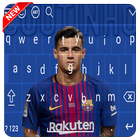 Keyboard Philippe Coutinho FCB 2018 icône