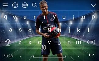 Keyboard For Neymar Jr تصوير الشاشة 1