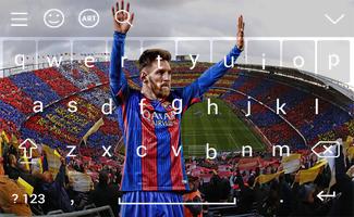 Keyboard for Lionel Messi 2018 capture d'écran 3