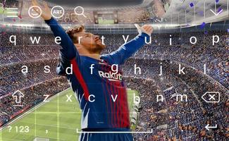 Keyboard for Lionel Messi 2018 capture d'écran 2