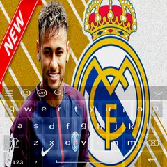 new keyboard for neymar jr in real madrid 2018 APK download