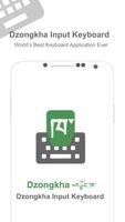 Dzongkha Input keyboard Plakat