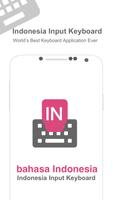 Indonesian Input keyboard Plakat