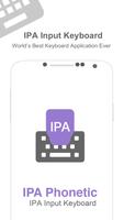 IPA Phonetic Input keyboard Plakat