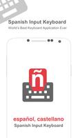 Keyboard For Spanish Language Plakat