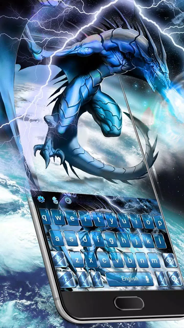 Rồng Con Rồng Bàn Phím Màu Xanh Rồng Hình Nền Cho Android - Tải Về Apk