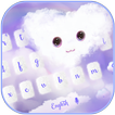 Duveteux amour nuage theme pour clavier