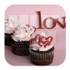 Cute Cupcakes Keyboard Theme ikona