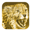 Cheetah ouro Keyboard Tema APK