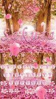 Cherry Blossom Keyboard Theme poster