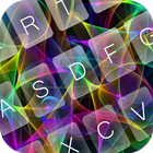 Abstract Colourful Keyboard icône