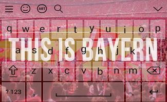 برنامه‌نما Keyboard For Bayern Munchen emoji عکس از صفحه