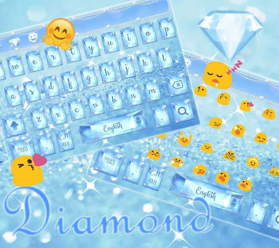 Descarga de APK de Azul diamante teclado tema para Android