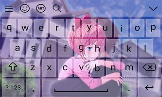 Doki Doki Literature Club Keyboard Ekran Görüntüsü 2