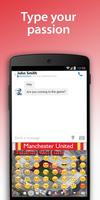 Manchester Keyboard Emoji اسکرین شاٹ 1