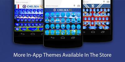 Chelsea Keyboard Emoji الملصق