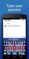 Chelsea Keyboard Emoji تصوير الشاشة 2