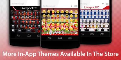 Liverpool Keyboard Emoji Plakat
