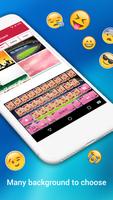 My Photo Keyboard with Emoji اسکرین شاٹ 2