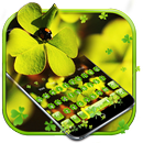 Vert trèfle clavier theme Green Clover APK