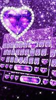 Violet diamant briller clavier capture d'écran 2