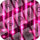 GO Keyboard Pink Neon icon
