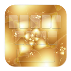 Gold Emoji Keyboard Theme 图标