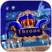 Trône Dragon Clavier Thème Throne Or