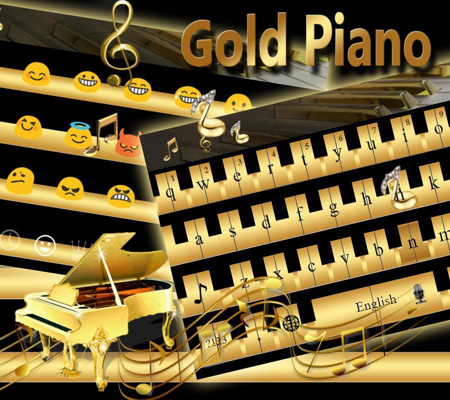Gold Keyboard Theme Gold Piano Tiles Eighth Note For Android Apk Download - 3 songs i can play in piano keyboard roblox by will gold
