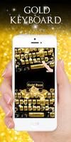 Gold Keyboard syot layar 1