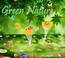 Green nature Keyboard Theme green leaf स्क्रीनशॉट 1