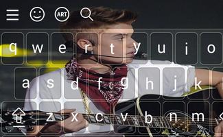 Keyboard for Justin beiber تصوير الشاشة 1