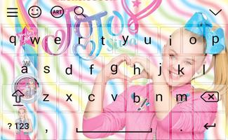 jojo siwa keyboard with HD wallpapers screenshot 3